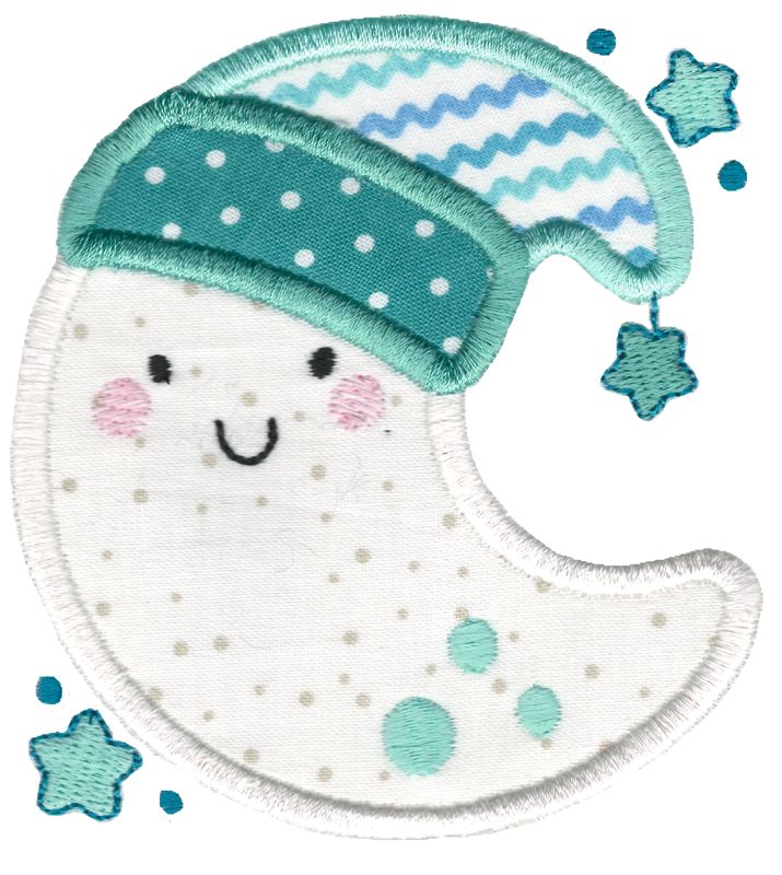 Applique Moon