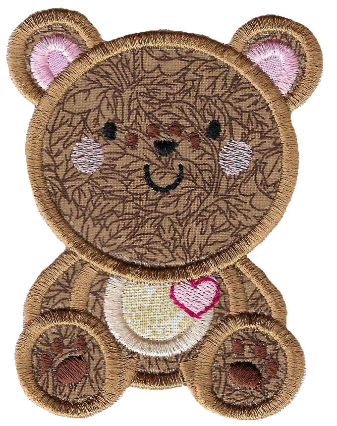 Teddy Bear Applique