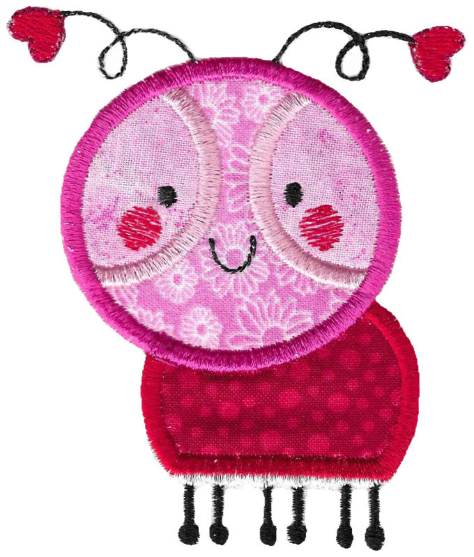 Love Ladybug Applique