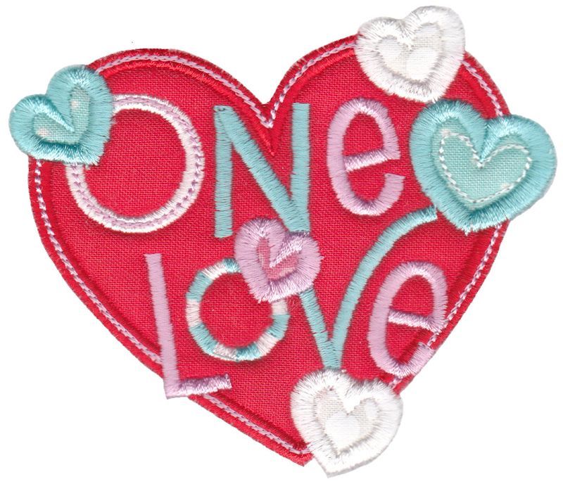 One Love Applique