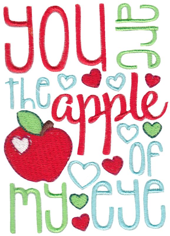 You Are The Apple Of My Eye