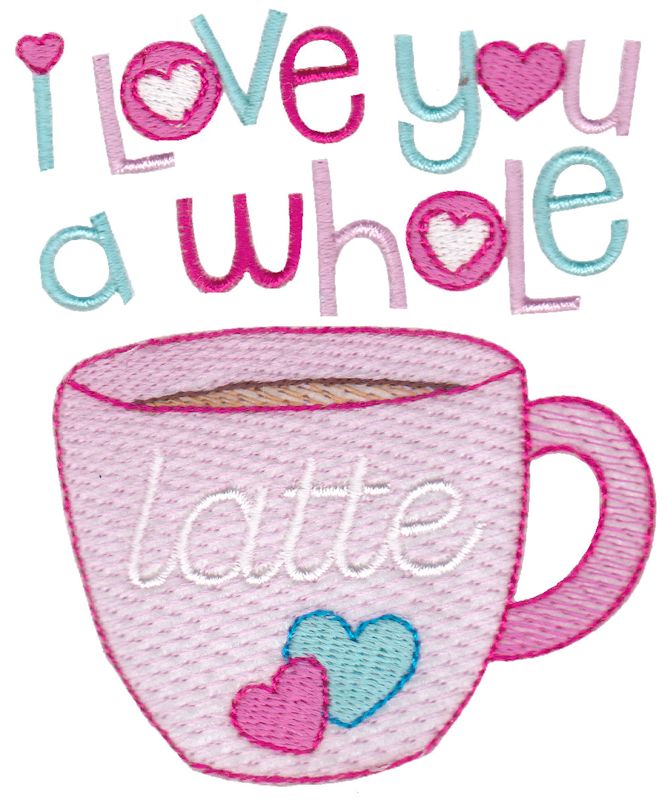 I Love You A Whole Latte Sketch