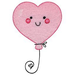 Sketch Heart Balloon