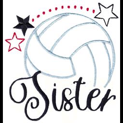 Volleyball Sister