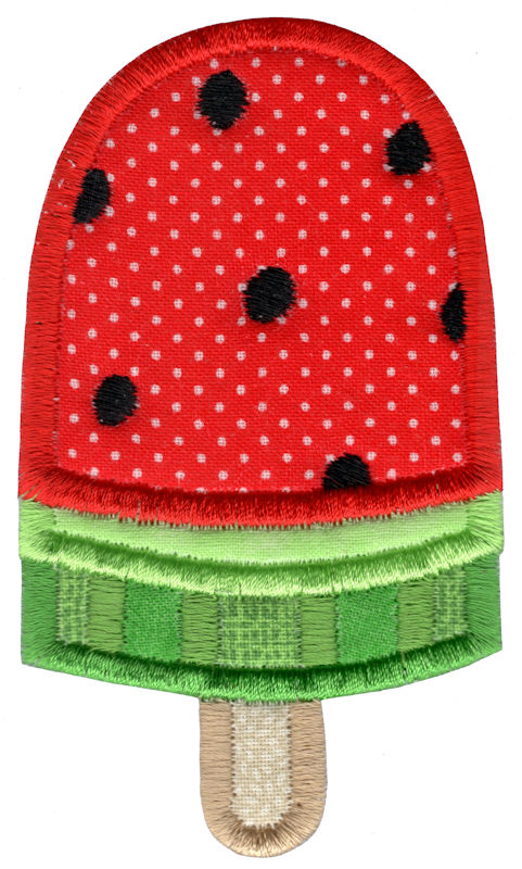 Watermelon Popsicle Applique