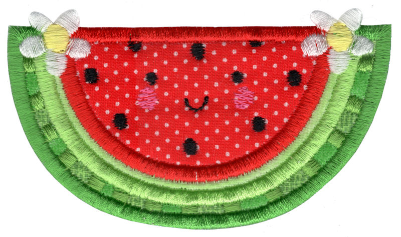 Kawaii Watermelon Applique