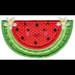 Kawaii Watermelon Applique