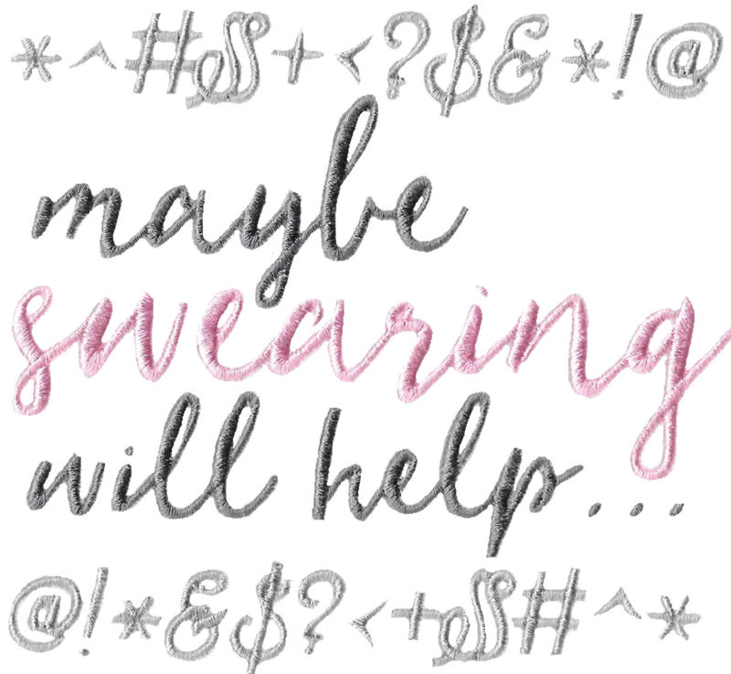 Maybe Swearing Will Help