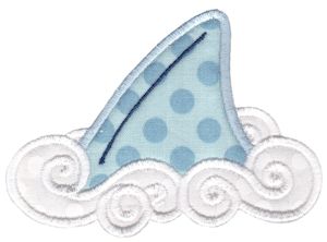 Applique Shark Fin