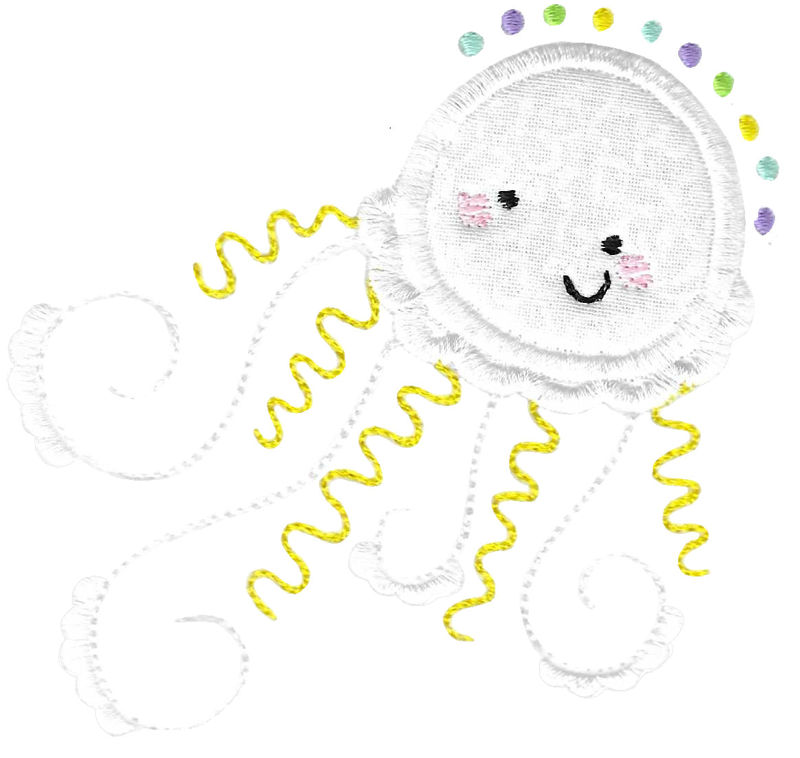 Jellyfish Applique