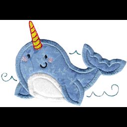 Narwhal Applique