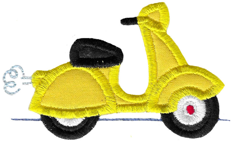 Scooter Applique