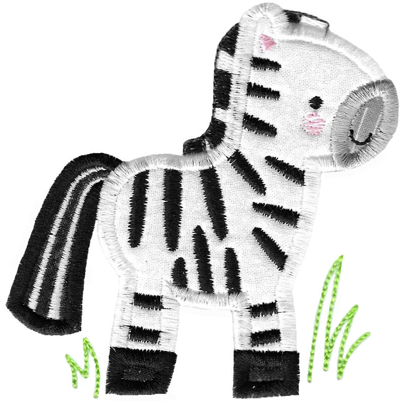 Zebra Applique