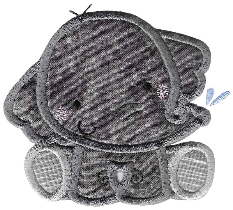 Elephant Applique