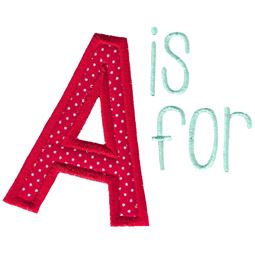 A Is For Applique