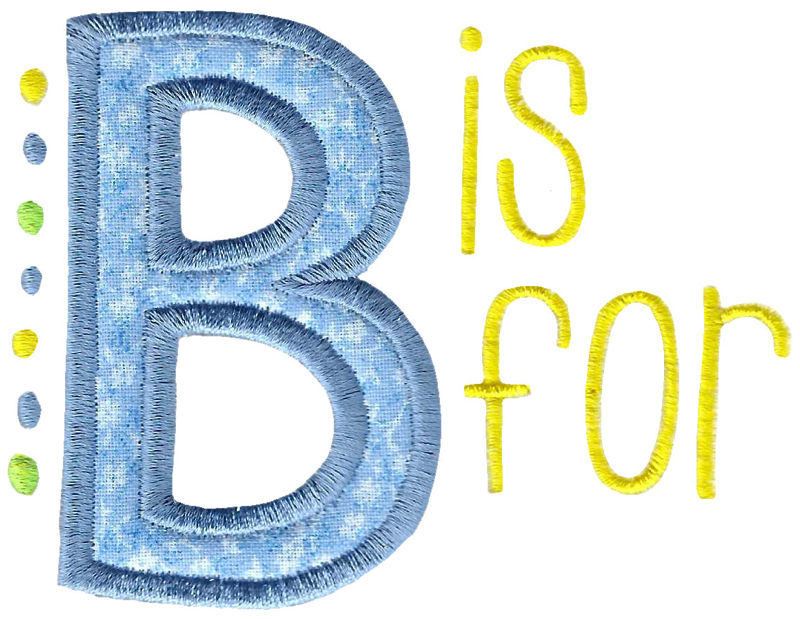 B Is For Applique