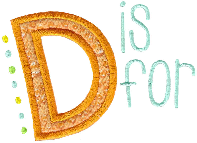 D Is For Applique