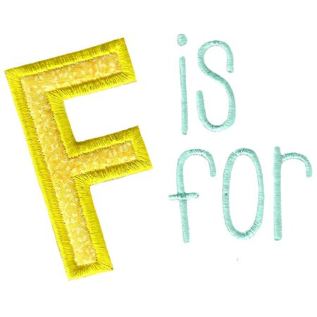 F Is For Applique