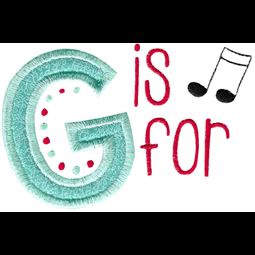 G Is For Applique