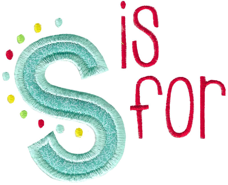 S Is For Applique