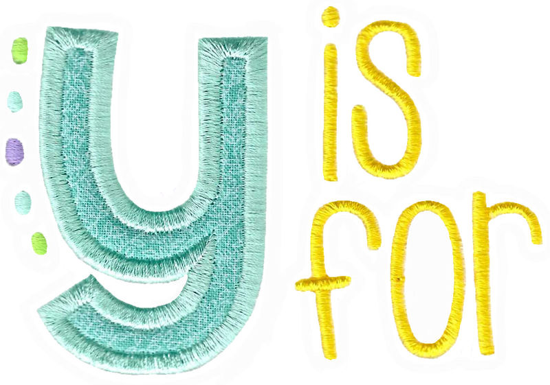 Y Is For Applique