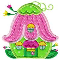 Whimsical Houses Applique