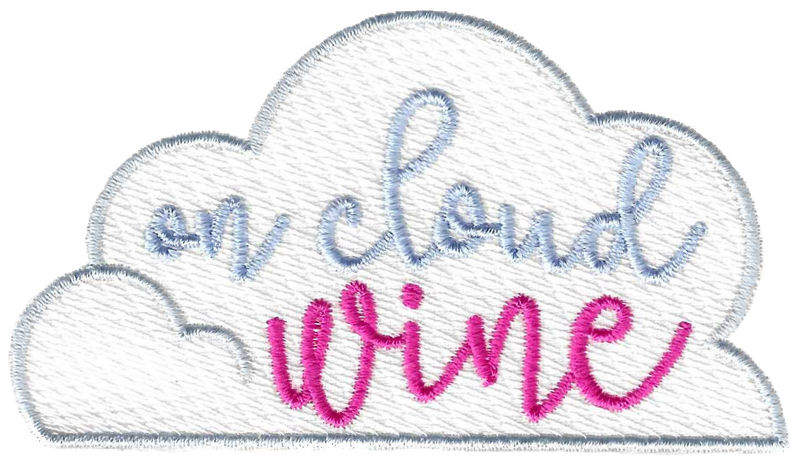 On Cloud Wine Sketch Design