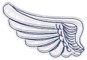 Wings Applique 3