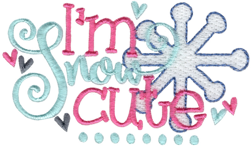 I'm Snow Cute