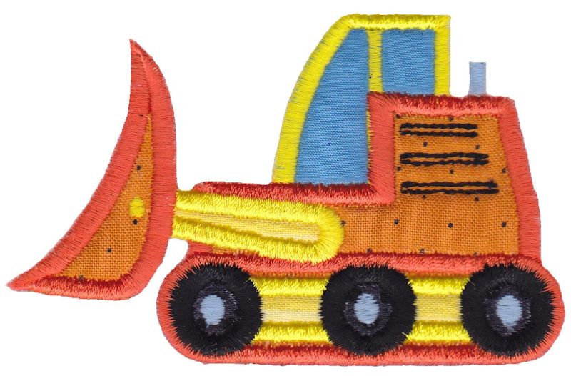 Bulldozer Applique