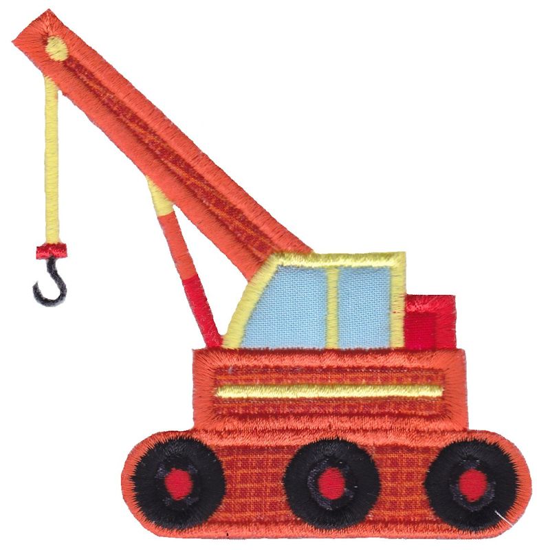 Crane Truck Applique