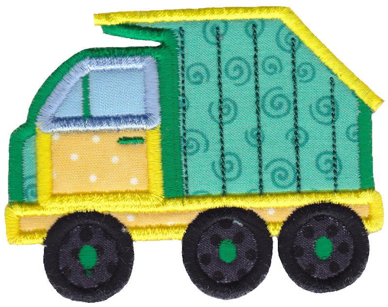 Recycle Truck Applique