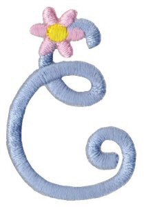 A Daisy Day Alphabet Character 10