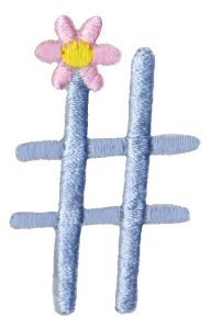 A Daisy Day Alphabet Character 7