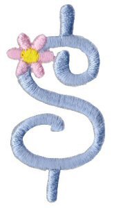 A Daisy Day Alphabet Character 8