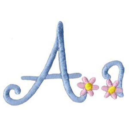 A Daisy Day Alphabet A