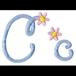 A Daisy Day Alphabet C