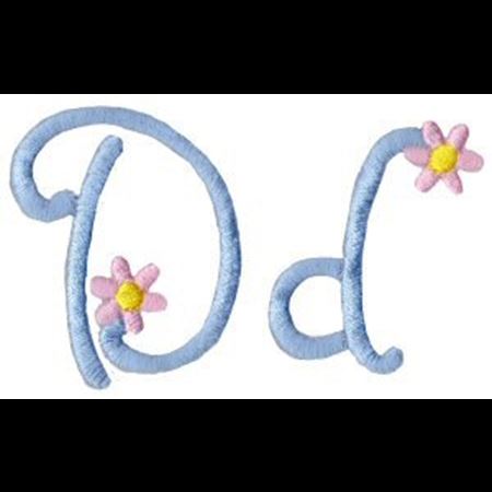 A Daisy Day Alphabet D
