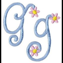 A Daisy Day Alphabet G