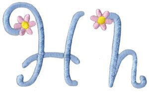 A Daisy Day Alphabet H