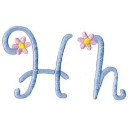 A Daisy Day Alphabet H