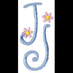 A Daisy Day Alphabet J