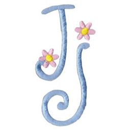 A Daisy Day Alphabet J