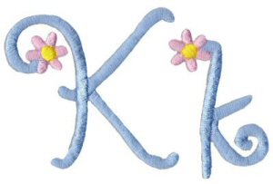 A Daisy Day Alphabet K