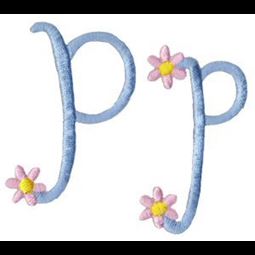 A Daisy Day Alphabet P
