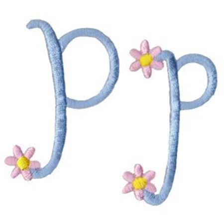 A Daisy Day Alphabet P