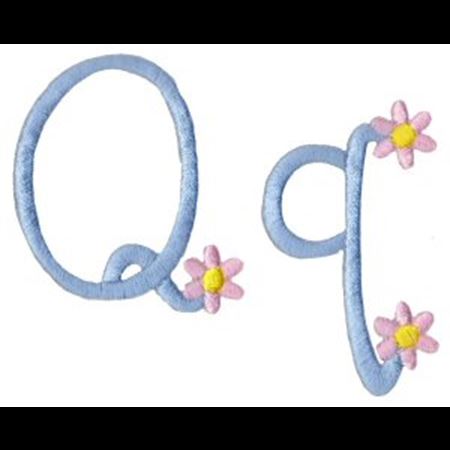 A Daisy Day Alphabet Q