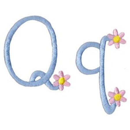 A Daisy Day Alphabet Q