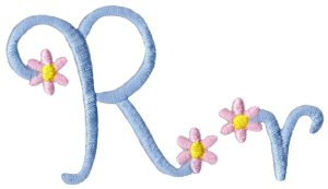 A Daisy Day Alphabet R