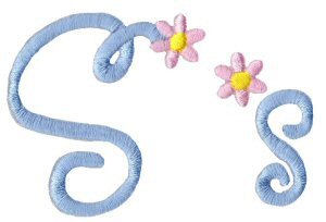 A Daisy Day Alphabet S